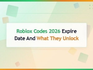 Roblox Codes 2026 with Expiration Dates and Rewards They Unlock